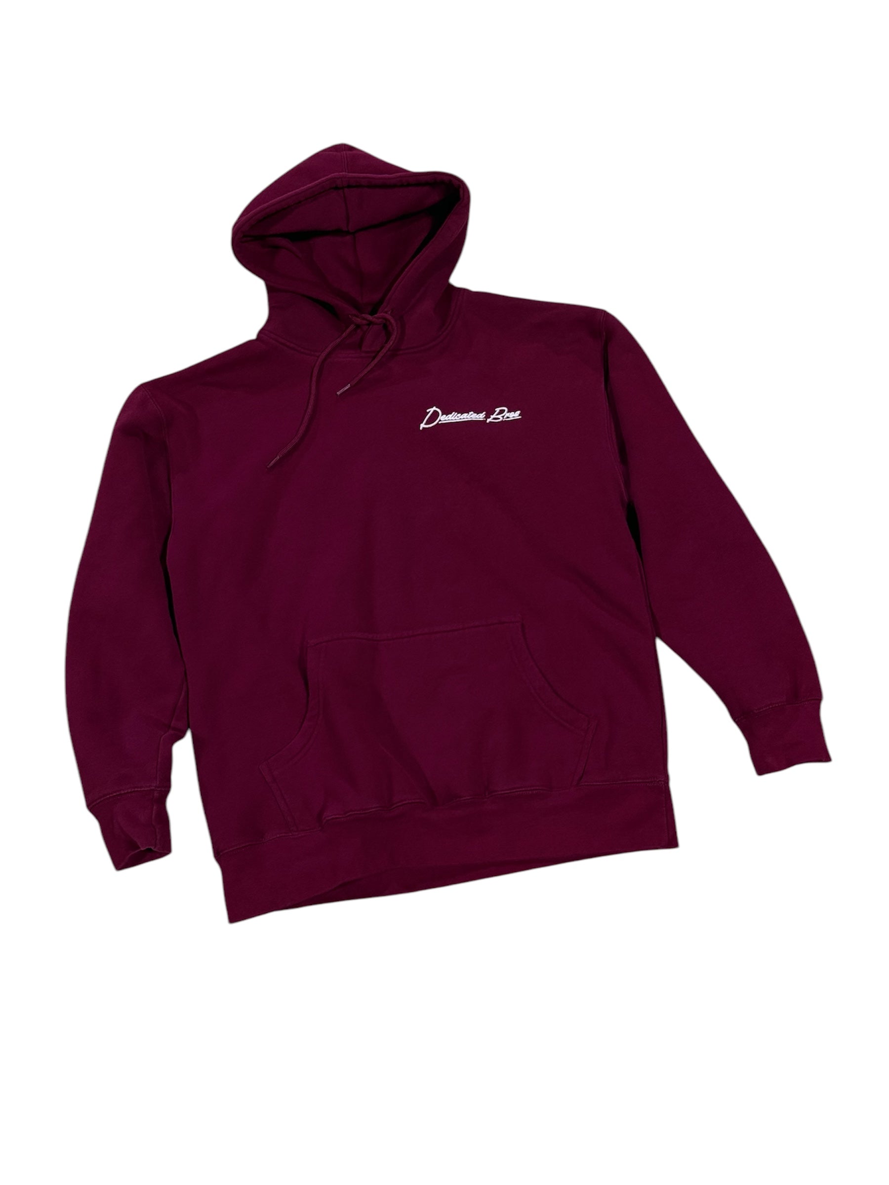 Dedicated Bros (Burgundy) Hoodie