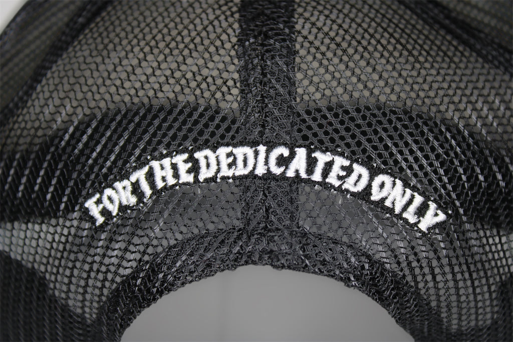 DB Old English (Black/white) Premium SnapBack Trucker Hat