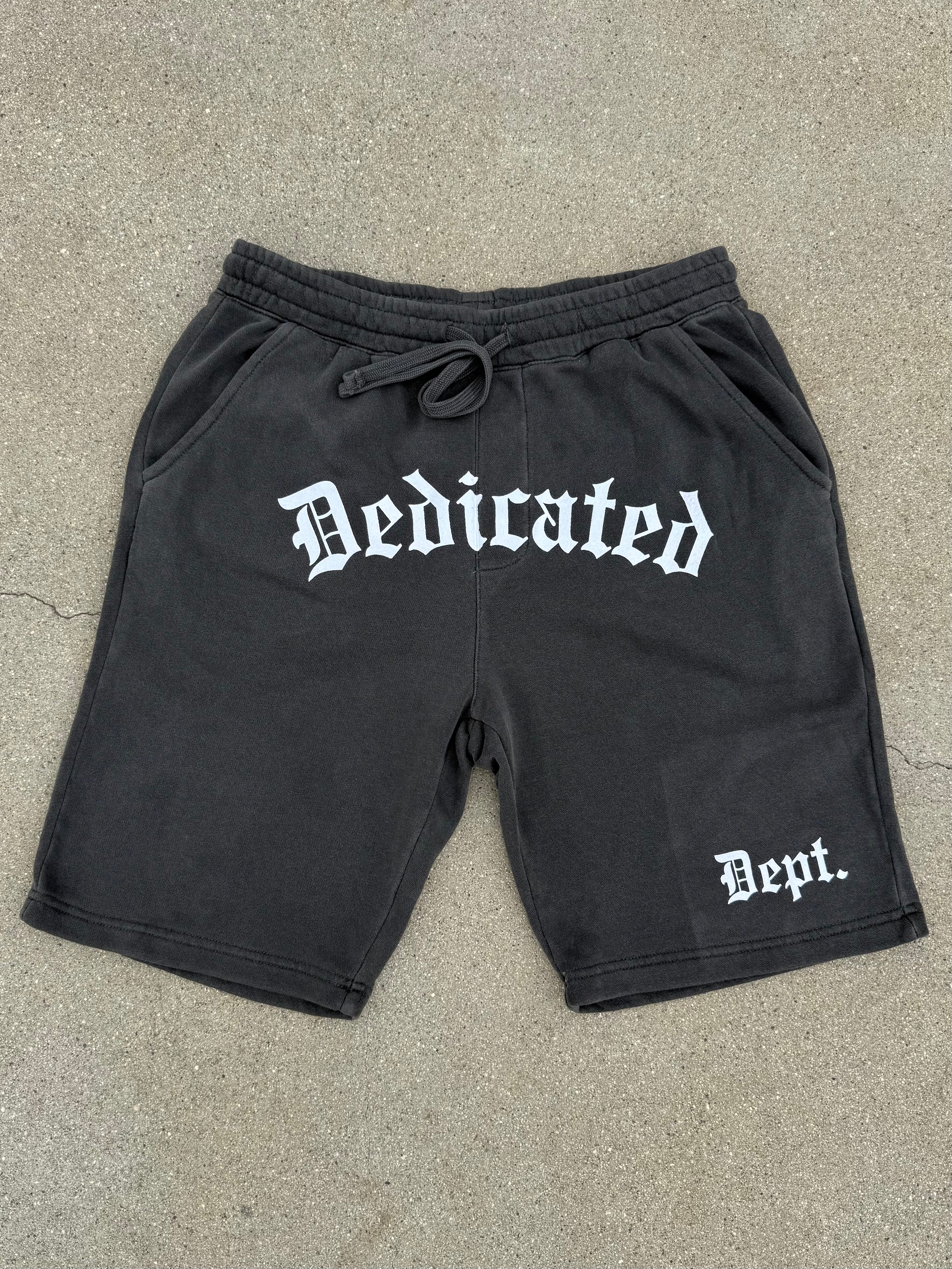 Dedicated Dept. (White Logo) Shorts