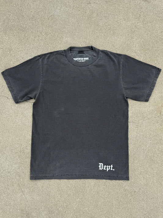 Dedicated Dept. (White Logo) Oversized Short Sleeve T-Shirt