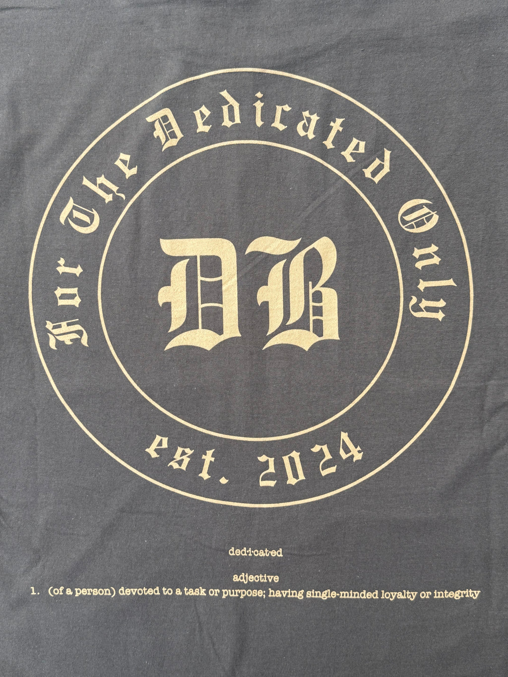 DedicatedBros  Old English Long Sleeve