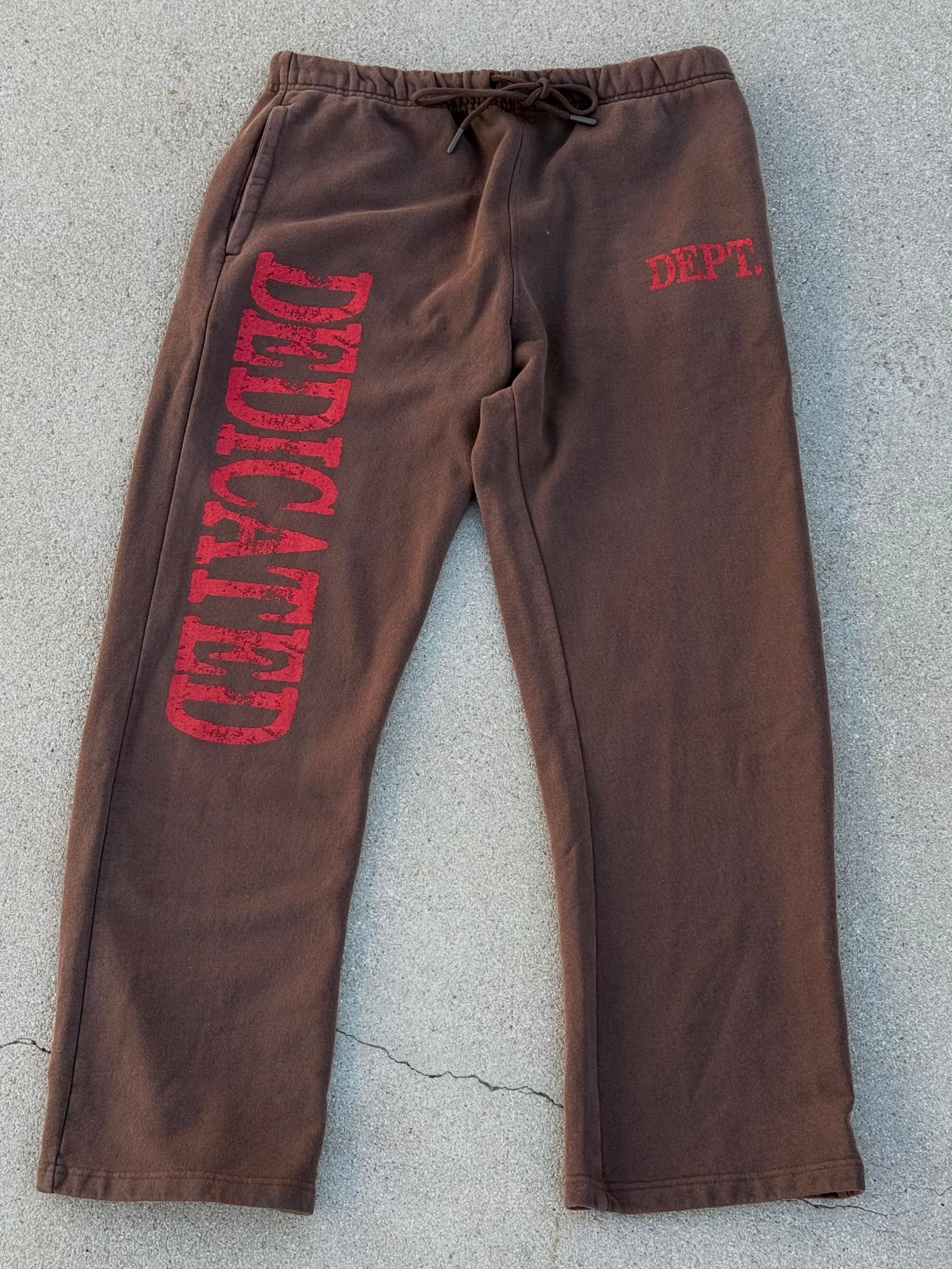 Heavy Weight Dedicated Dept. Straight Leg sweatpants
